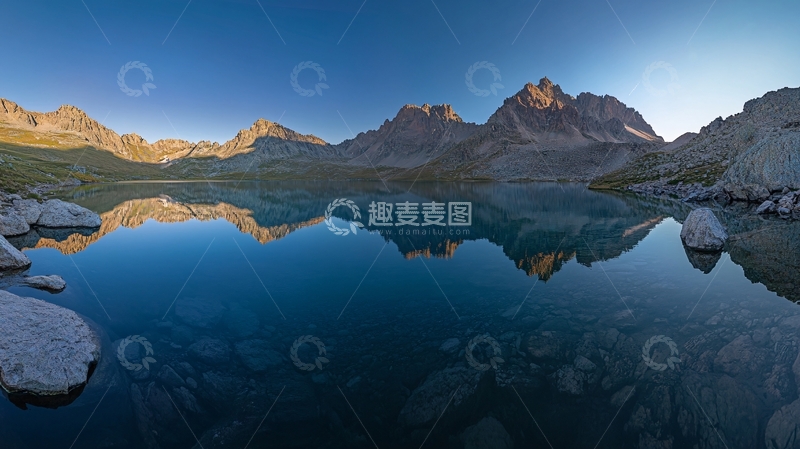 高清大图下载【趣麦麦图】措普沟姐妹湖2