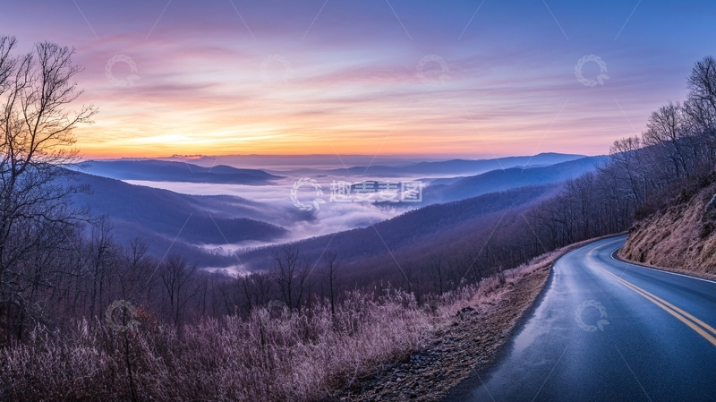 高清大图下载【趣麦麦图】星星峡日出1