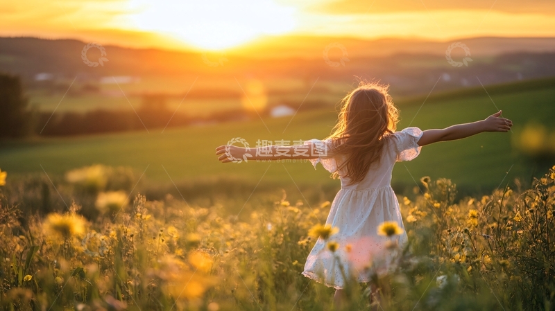 高清大图下载【趣麦麦图】唯美春风阳光15