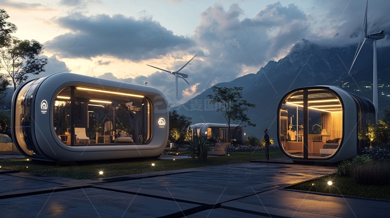 高清大图下载【趣麦麦图】房车营地设计