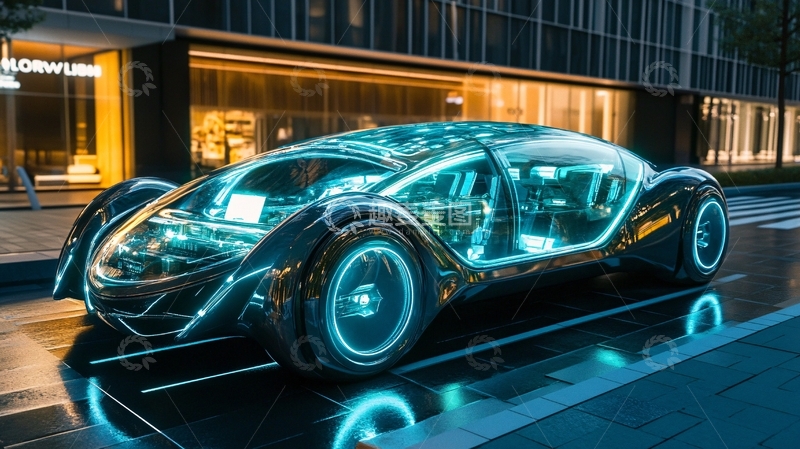 高清大图下载【趣麦麦图】科技感汽车5