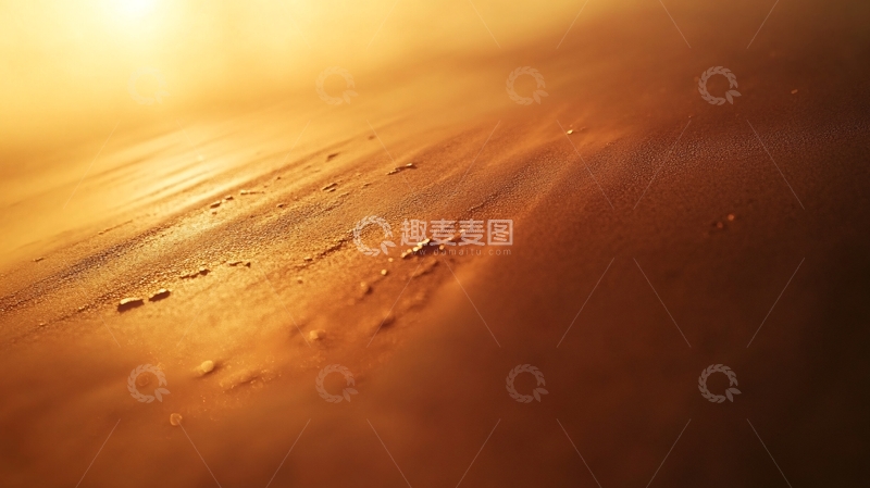 高清大图下载【趣麦麦图】晨光洒满大漠3