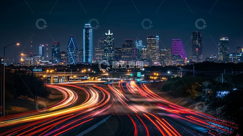 高清大图下载【趣麦麦图】德克萨斯州城市