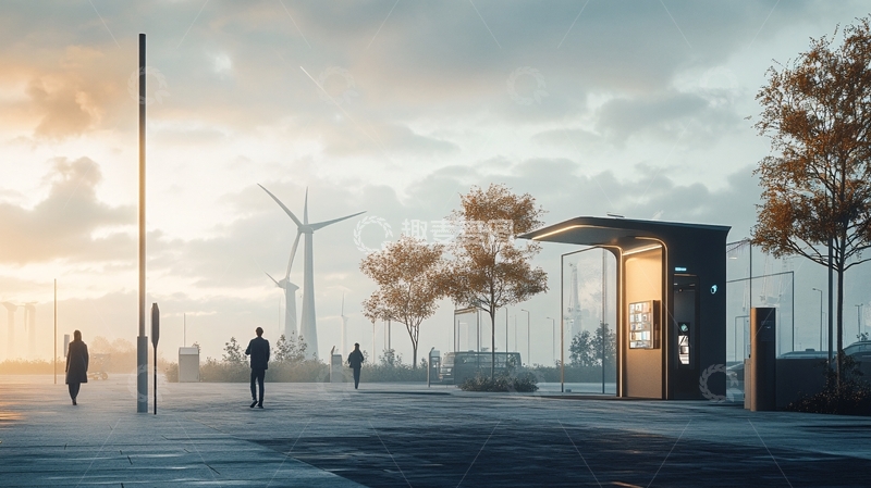 高清大图下载【趣麦麦图】城市智能卫生间