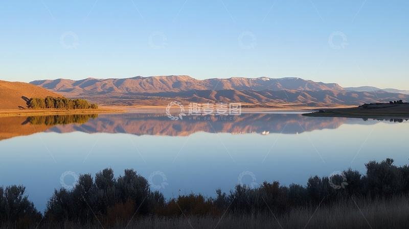 高清大图下载【趣麦麦图】巴丹湖风光