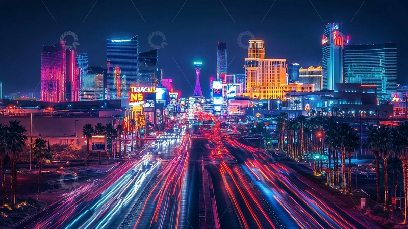 高清大图下载【趣麦麦图】流金洛杉矶城市2