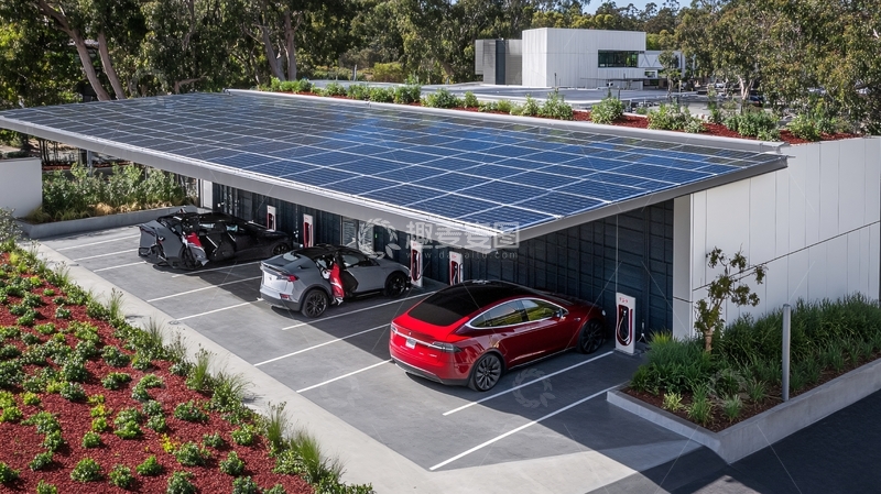 高清大图下载【趣麦麦图】太阳能换电站2