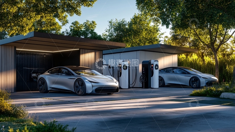 高清大图下载【趣麦麦图】新能源科技生活4