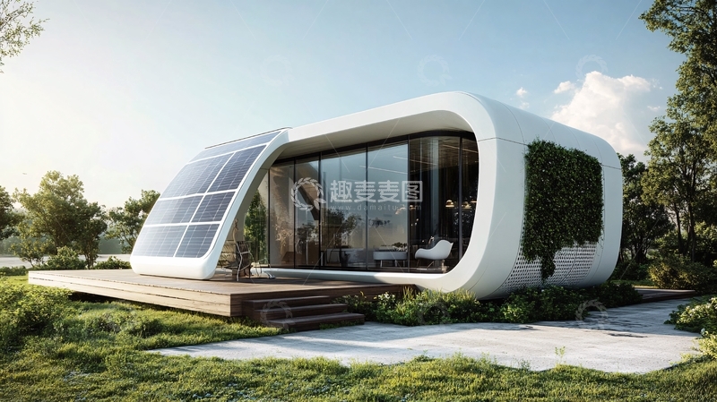 高清大图下载【趣麦麦图】新型节能环保屋2