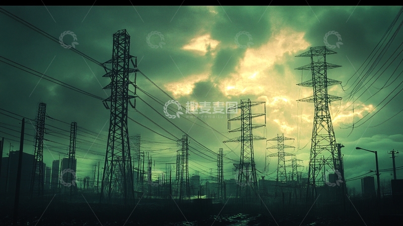 高清大图下载【趣麦麦图】唯美电网2