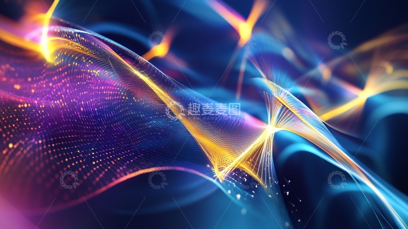 高清大图下载【趣麦麦图】炫彩科技3