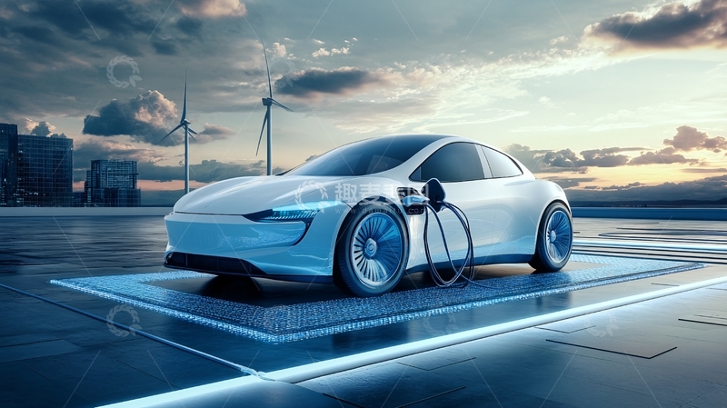 高清大图下载【趣麦麦图】汽车电动化