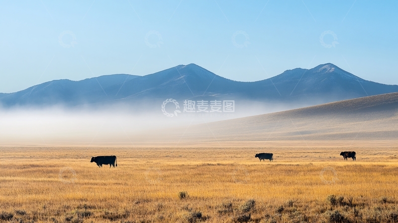 高清大图下载【趣麦麦图】内蒙晨曲