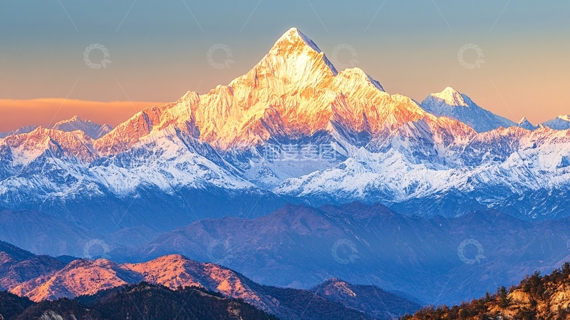 高清大图下载【趣麦麦图】梅里主峰