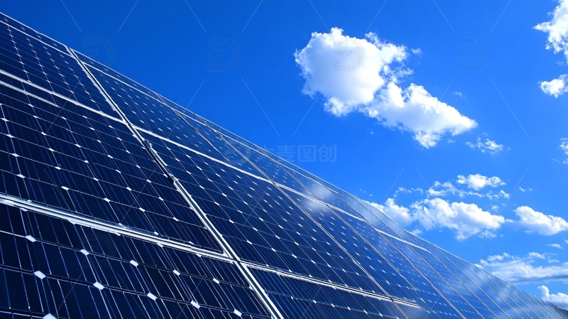 高清大图下载【趣麦麦图】光伏新能源