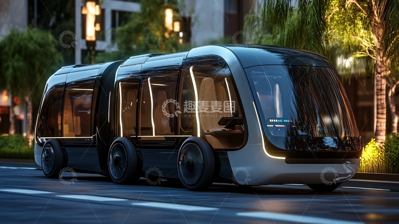 高清大图下载【趣麦麦图】华为有轨电车5