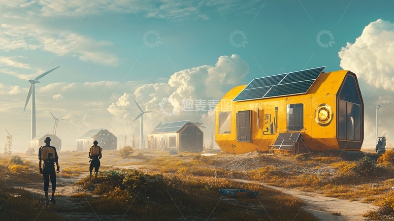 高清大图下载【趣麦麦图】能源补给站