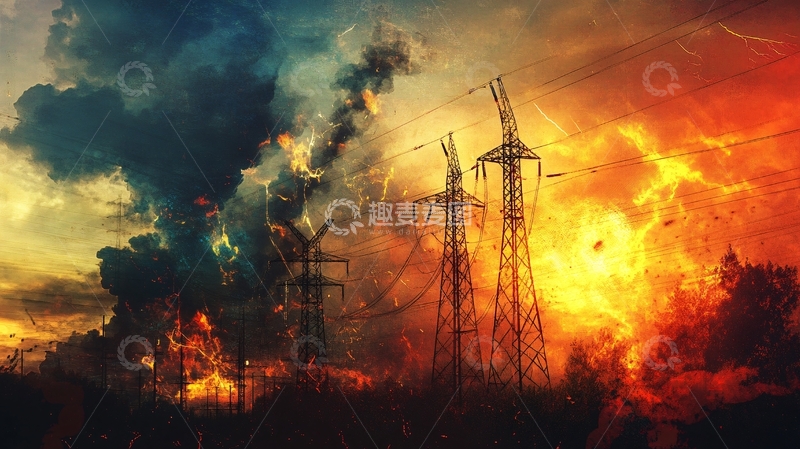 高清大图下载【趣麦麦图】唯美电网3