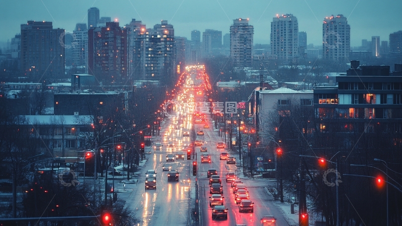 高清大图下载【趣麦麦图】北平清晓