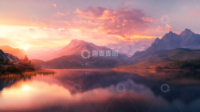 高清大图下载【趣麦麦图】唯美山水壁纸35