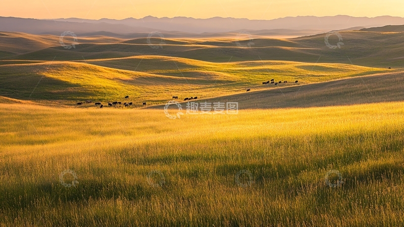 高清大图下载【趣麦麦图】江布拉克田园牧歌3