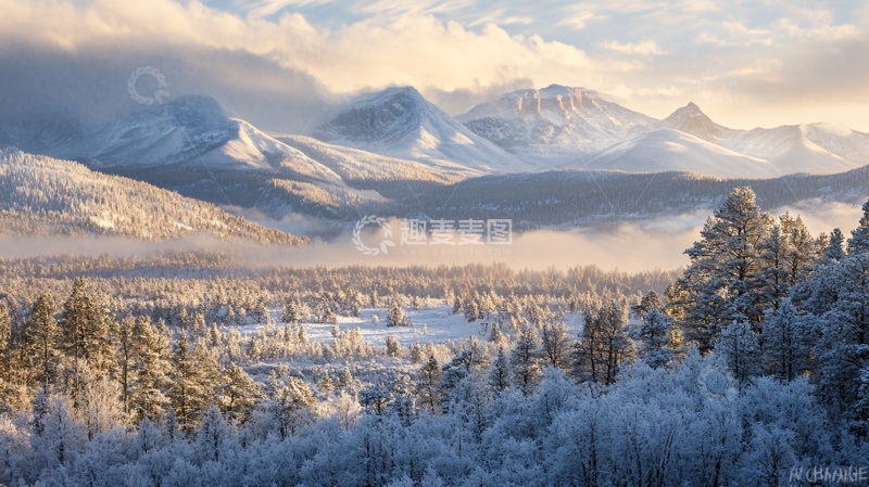 高清大图下载【趣麦麦图】暖调山水风景32