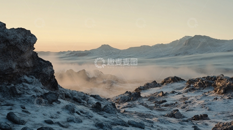 高清大图下载【趣麦麦图】鄂博梁清晨