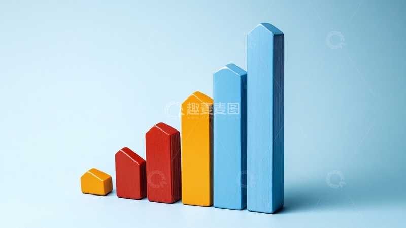 高清大图下载【趣麦麦图】立体图表图