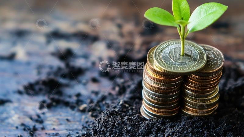 高清大图下载【趣麦麦图】金币滋养生命1