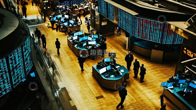 高清大图下载【趣麦麦图】股市交易中心1