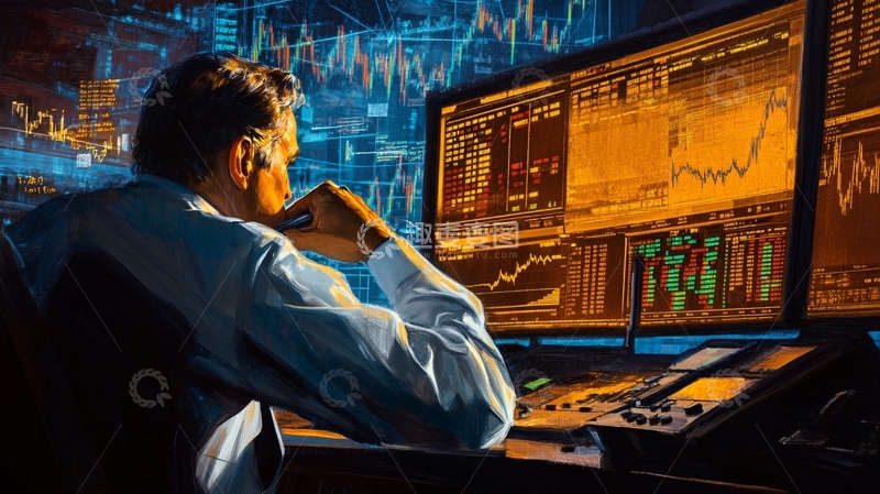 高清大图下载【趣麦麦图】股票交易员4