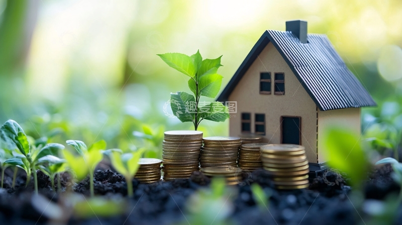 高清大图下载【趣麦麦图】房地产的资助