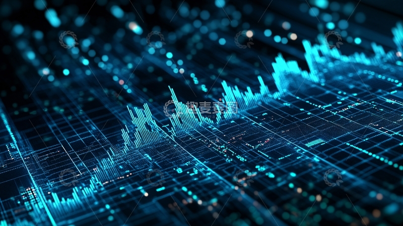 高清大图下载【趣麦麦图】金融线图2