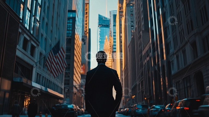 高清大图下载【趣麦麦图】城市孤独之人2