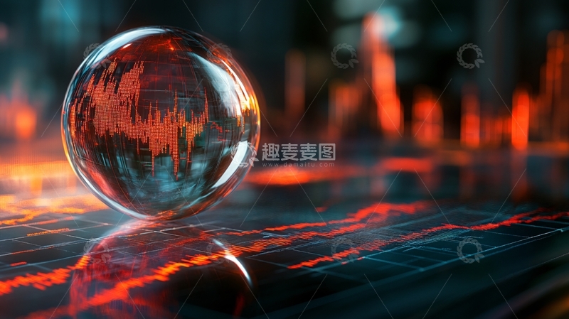 高清大图下载【趣麦麦图】股市泡沫