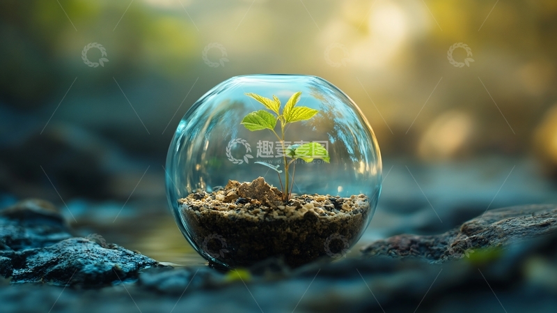 高清大图下载【趣麦麦图】萌发新生概念8