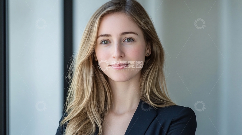 高清大图下载【趣麦麦图】-优雅自信