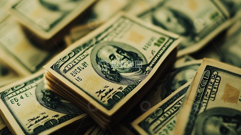 高清大图下载【趣麦麦图】财富创意钱财美金股市3