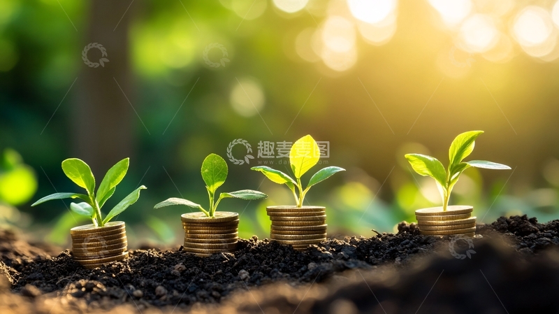 高清大图下载【趣麦麦图】萌芽的财富6