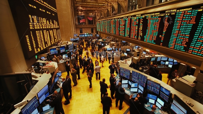 高清大图下载【趣麦麦图】股票交易大厅