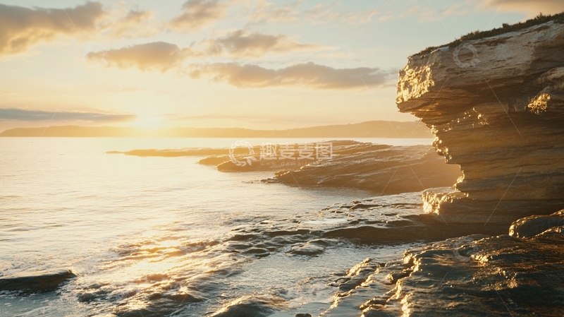 高清大图下载【趣麦麦图】日出黑排角