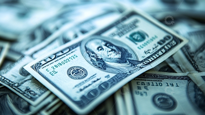 高清大图下载【趣麦麦图】财富创意钱财美金股市5