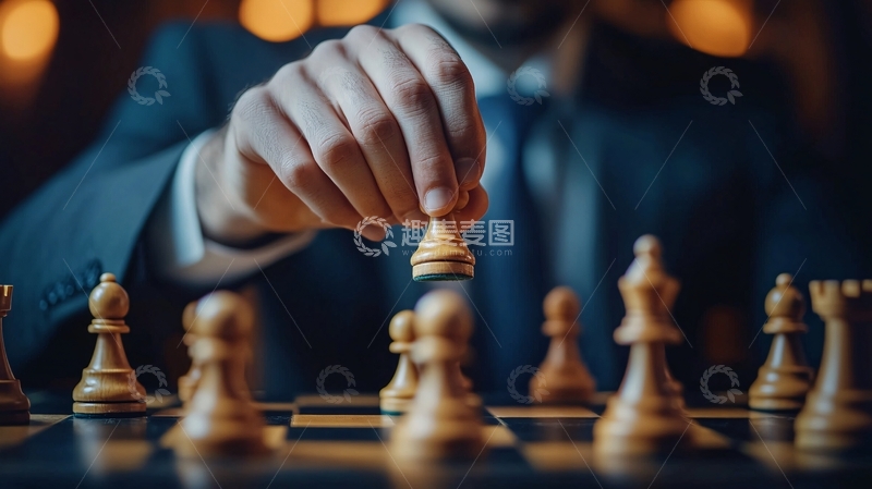 高清大图下载【趣麦麦图】战略博弈1