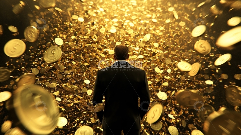 高清大图下载【趣麦麦图】财富聚集