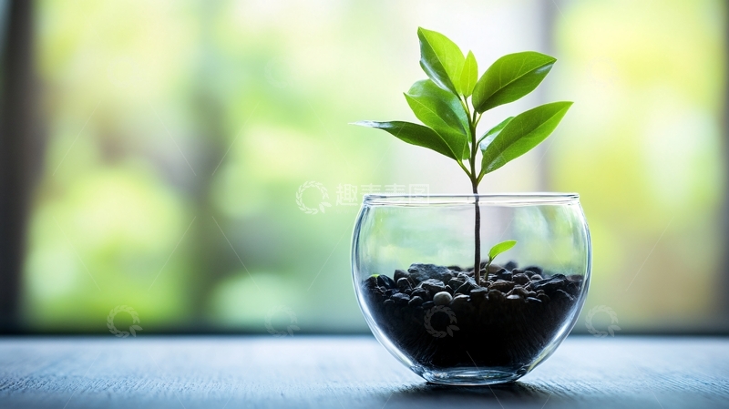 高清大图下载【趣麦麦图】桌面意境植物3