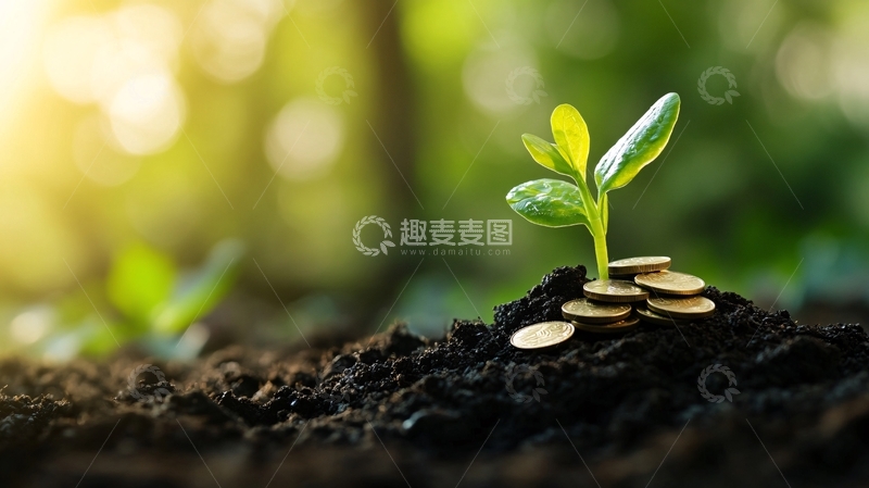 高清大图下载【趣麦麦图】金币滋养生命5