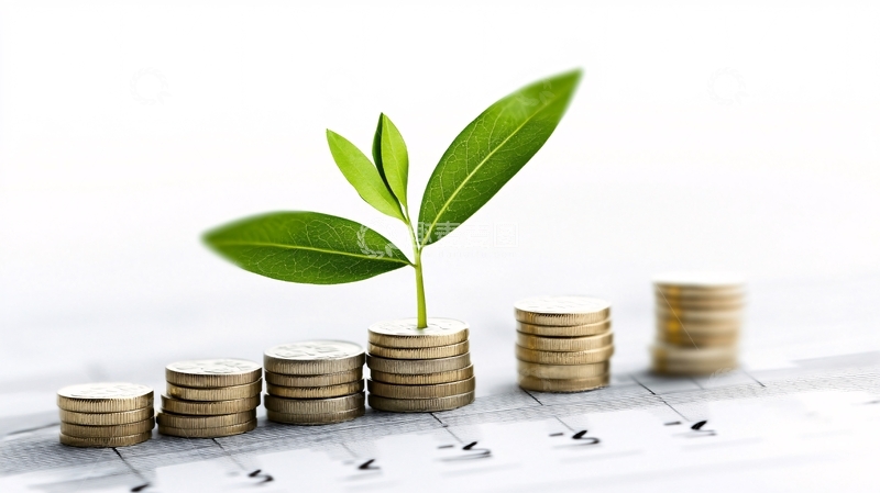 高清大图下载【趣麦麦图】推动绿色金融创新发展5