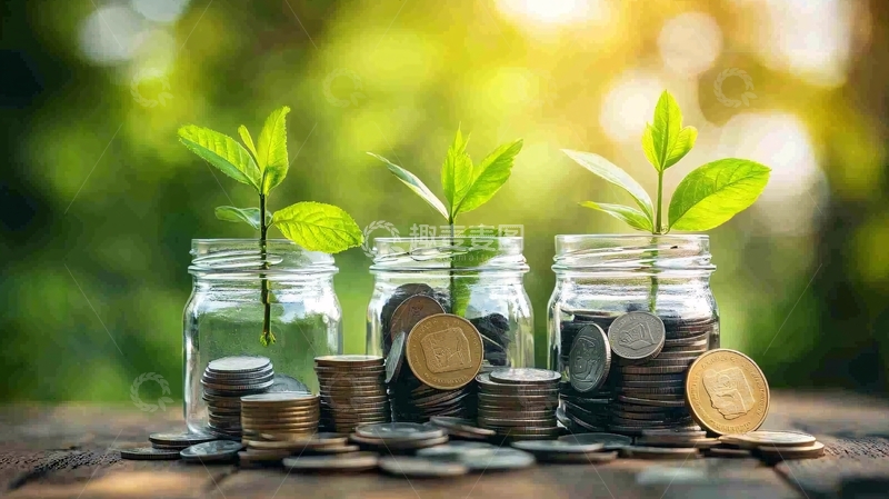 高清大图下载【趣麦麦图】推动绿色金融创新发展4