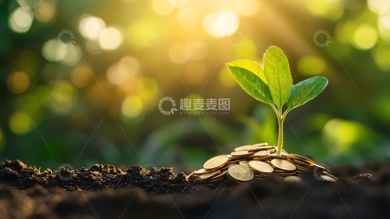 高清大图下载【趣麦麦图】萌芽的财富9