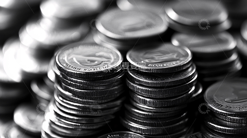 高清大图下载【趣麦麦图】成串银币